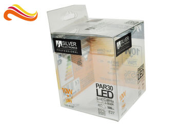 PVC / PET  Boxes, Offset Printing Transparent Plastic Packaging For LED