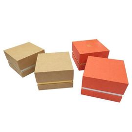 Gold Foil Stamping Logo Custom Paper Packaging Box 12x12x5cm Size With Foam Inside
